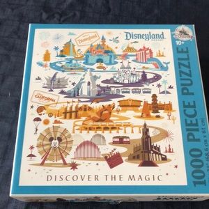 1000 piece Disneyland puzzle!